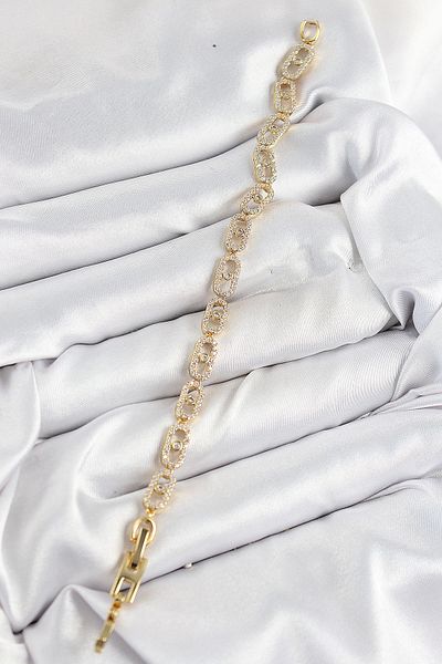 NETWORK ART Bfs Brass Zircon Stone Messika Model Gold Color Vip Series Women's Bracelet