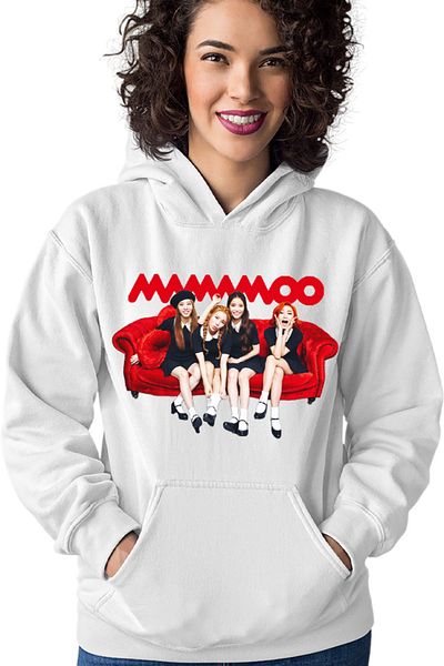 OEM Women's Hoodie Mamamoo Sofa Student Concept Photo Idol K-Pop