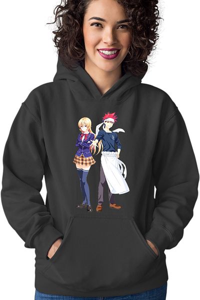 OEM Hoodie Women Foos Wars Soma Erina Rivals Anime Japan Otaku