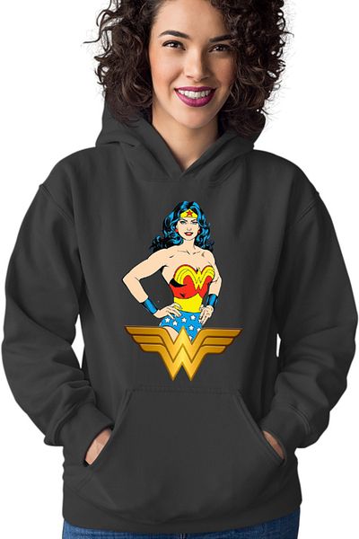 OEM Hanorac dama Wonder Woman Symbol Adventure Help Psychology