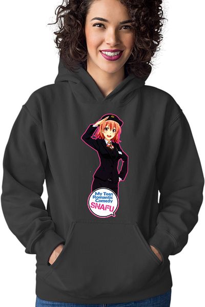 OEM Women's sweatshirt OreGairu Yui Police School Club Slice of Life