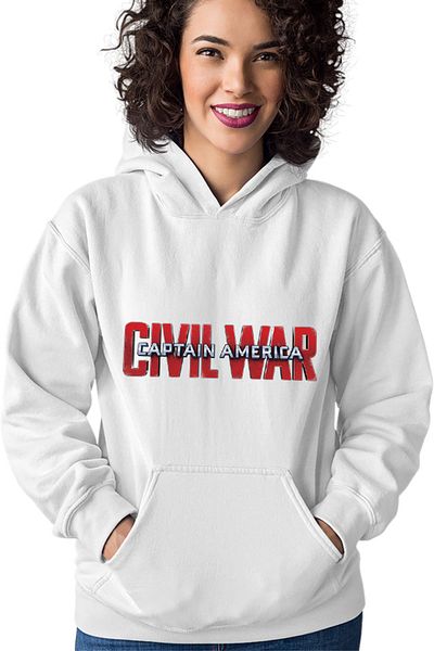 OEM Hanorac dama Captain America Logo Civil Avengers Nice Beautiful Bold