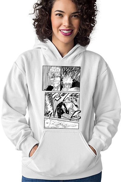 OEM Hanorac dama Bleach Ichigo Manga Katana Atack