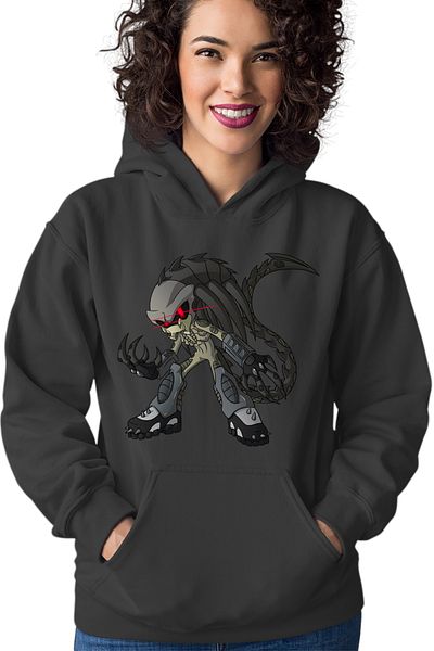OEM Women's hoodie Predator Alien Baby Predalien Ridley Scott
