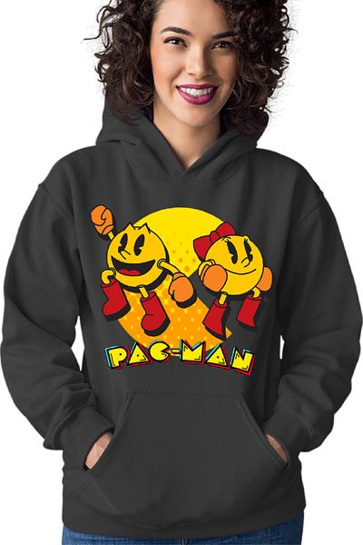 OEM Women's sweatshirt Pac Man Woman Logo Eat Game