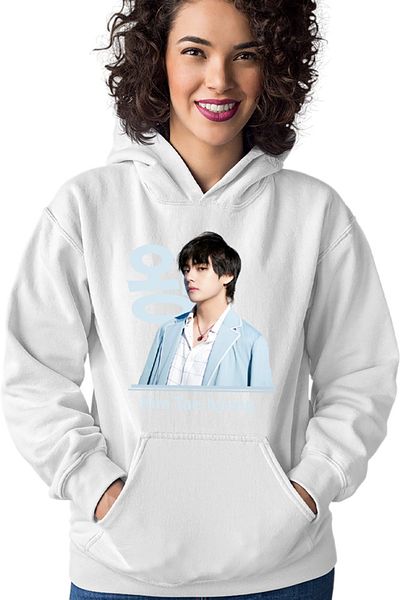 OEM Hanorac dama BTS V Tae Hyung King Vocals Heart Korean Model