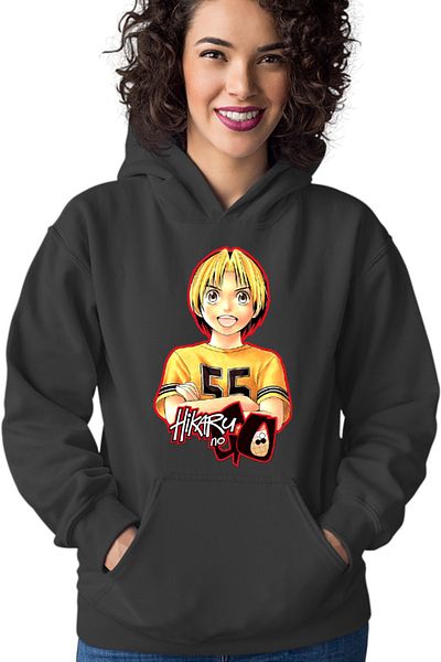 OEM Women's Hoodie Hikaru no Go Mind Game Anime Otaku Takeshi Obata