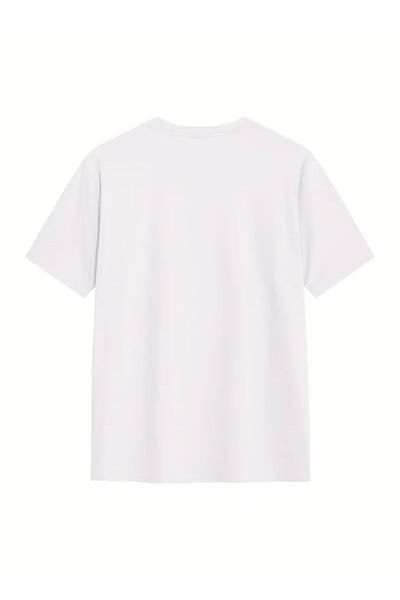 bellanova Men's Anchor Printed T-Shirt Round Neck, Short Sleeve, Comfortable Summer T-Shirt
