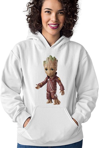 OEM Hanorac dama Baby Groot Small Plant Marvel Universe Superheroes