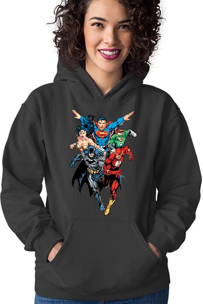OEM Women's hoodie The Flash Superman Batman Wonder Women