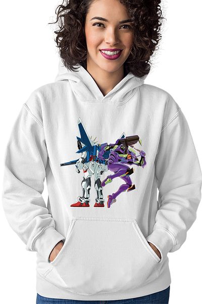 OEM Hanorac dama Gundam Robot Blue Eva Flying