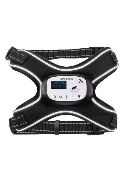 ELMHURST Gard invizibil pentru câini, wireless, GPS, cu 3 moduri de dresaj, reglabil, reîncărcabil