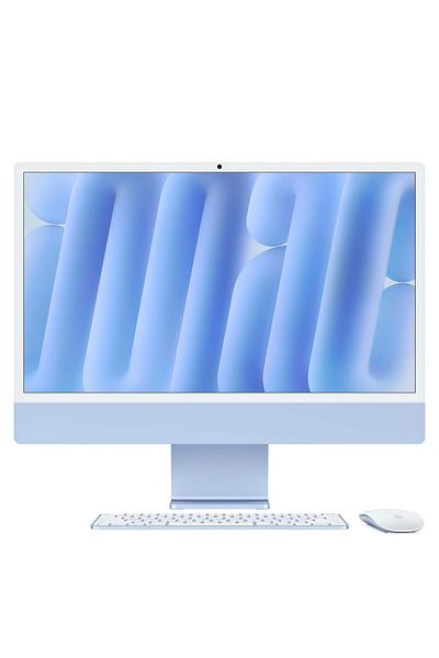 Apple جهاز iMac جديد مقاس 24 بوصة مع شاشة Retina 4.5K (M4)