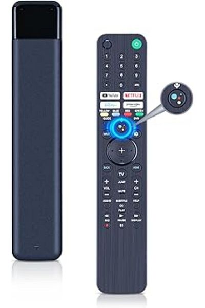 The Bros RMF-TX520U Voice Remote for Sony Bravia 4K/8K OLED LED Google TV with App Shortcut Buttons