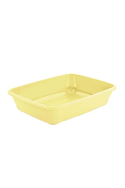MPB Birba Mini cat litter box, 30x31x9h cm, Yellow