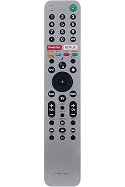 The Bros RMF-TX600U Voice Remote for Sony Bravia OLED 4K Smart TV XBR Series 43-98 inch