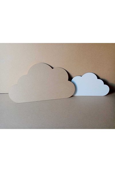 OEM Set 2 decoratiuni norisori din material lemnos. Dimensiuni 60x34 cm; 45x26 cm