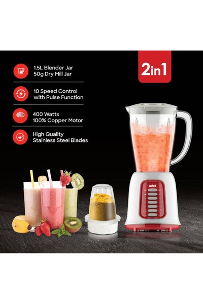 Sanford Sanford SF6820BR 1.5L 10-Speed Juicer Blender - 400W