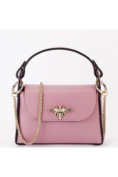 SOFILINE Small light pink genuine leather bag 1602 122