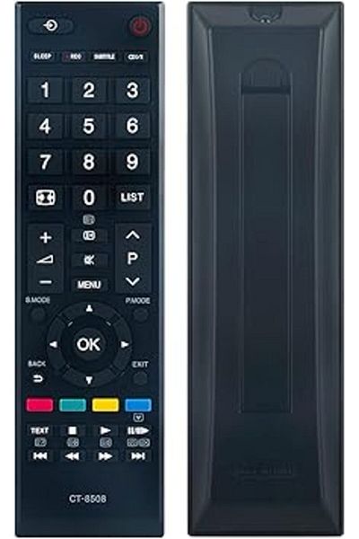 The Bros CT-8508 Remote for Toshiba LCD TV 32S1750 32S2750 40S1750 32S1700 40S1700 43S2750 49S2750