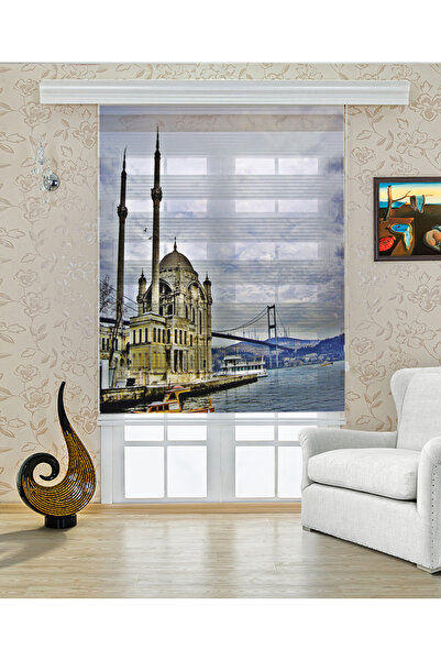 serir home DİJİTAL BASKI ZEBRA BOĞAZ KIYILI VANİKÖY CAMİİ SR-5043