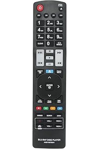 The Bros AKB72975301 Remote for LG Blu-ray DVD Player BX580 BX582 BD550 BD570 BD590 BD560 BD572