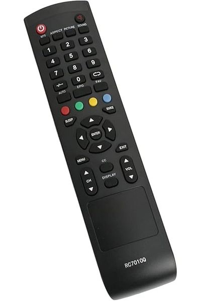 The Bros RC7010Q Replacement Remote for Quasar TV SQ240W SQ3204 SQ5003 SQ4005M SQ2400 SQ5002