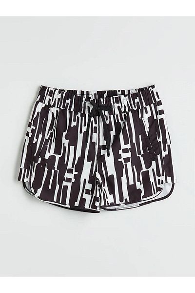 LC Waikiki Pantaloni scurți de baie pentru femei LCW DREAM cu model cu talie elastică (S5)