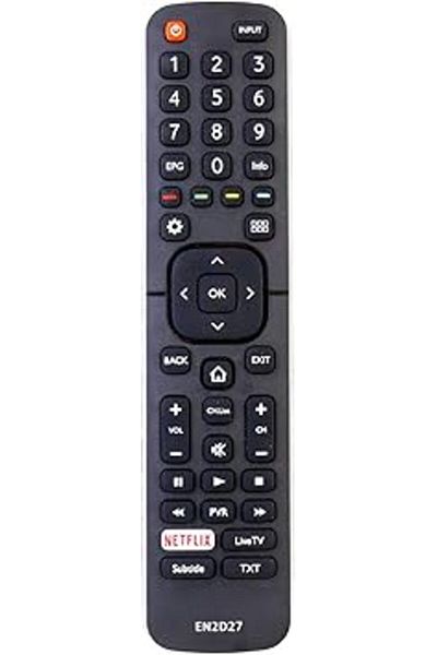The Bros EN2D27 Replacement Remote for Hisense Smart LED TV H5C H8C H6B H6GB H7GB H7B Series