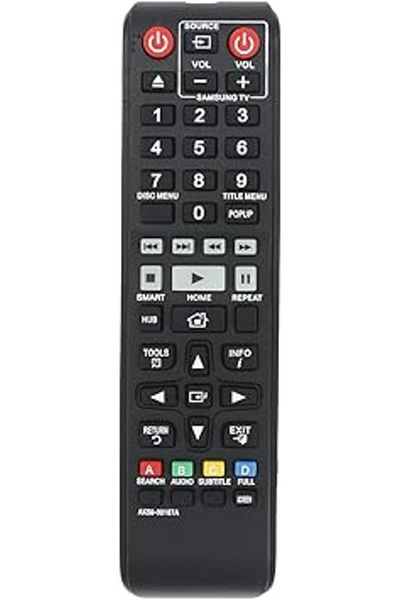 The Bros AK59-00167A Replacement Remote for Samsung Blu-ray/DVD Players BD-F7500, BD-H6500, BD-J7500 & more