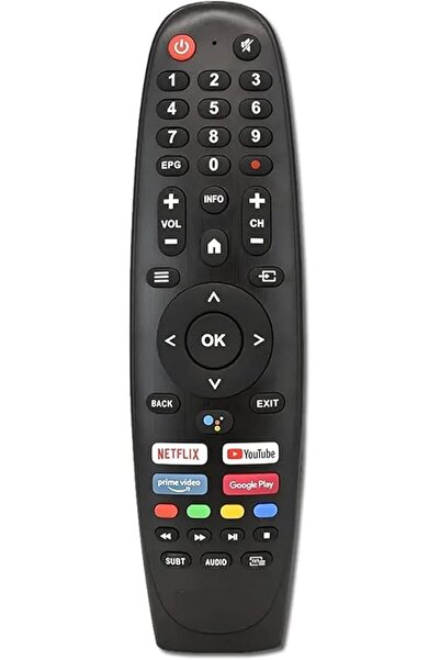 The Bros جهاز تحكم عن بعد بديل - متوافق مع أجهزة التلفزيون الذكية StarX وJVC وMagic Pro وStargold