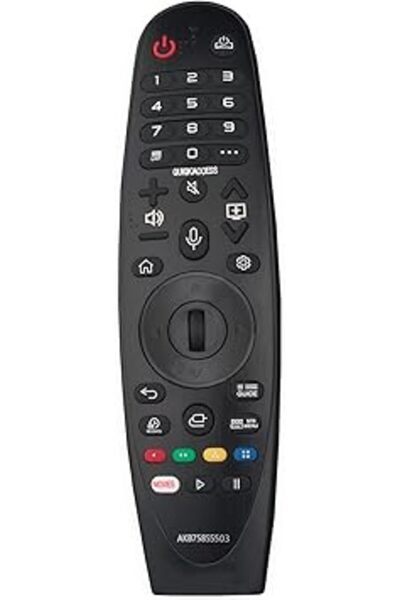 The Bros جهاز تحكم عن بعد AKB75855503 MR20GA لتلفزيون LG الذكي 65NANO90UNA و55NANO91ANA و75NANO90UNA والمزيد