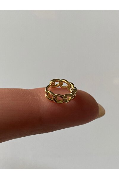 kurukafagift Halka Çelik Piercing Zincir Model Helix Tragus Kıkırdak Lob 8 mm