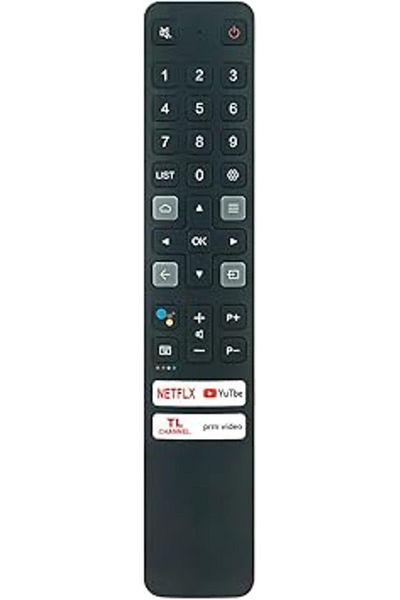 The Bros RC901V-FMRG Voice Remote for TCL Smart TV with App Buttons Netflix YouTube Prime 98C735 75C825