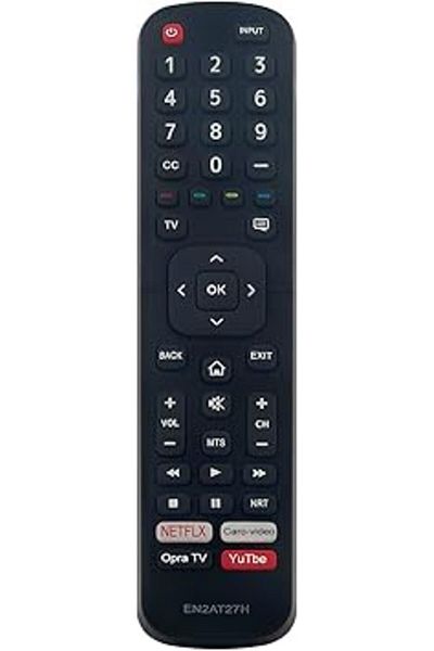 The Bros EN2AT27H Remote for Hisense Smart TV 32H5020E/5070E/5080E/5050E/5E/5508, 40H5F/32H5F1