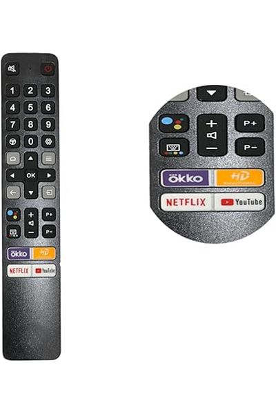 The Bros Smart Remote for TCL Android 4K UHD TVs – Compatible with All TCL LED & UHD Models