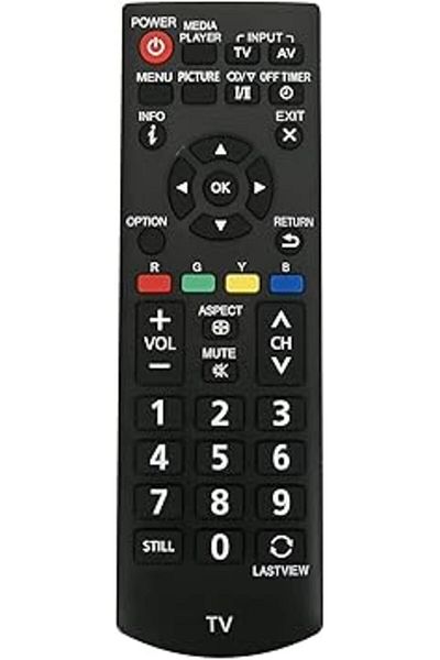 The Bros N2QAYB000823 Remote for Panasonic Viera LED TV TH-L50B6G TH-L32B6K TH-L39B6X TH-32A300M TH-32A400K