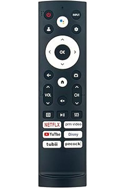The Bros ERF3V90H Replacement Voice Remote – Compatible with Hisense LED UHD 4K Smart TVs