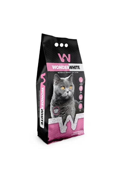WONDERWHITE Asternut pentru pisici Wonder White, 10kg, aroma Pudra de Talc