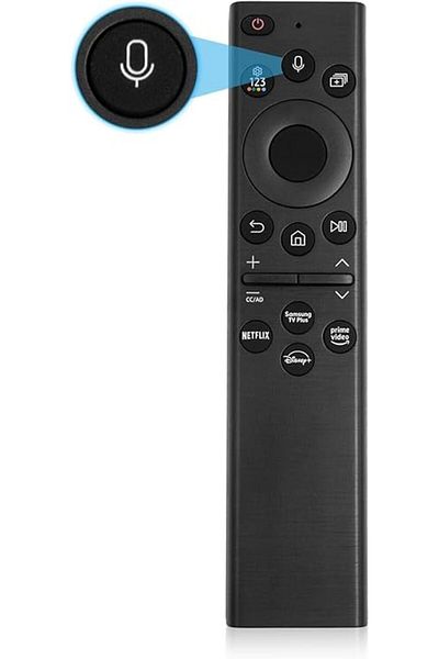 The Bros Voice Remote for Samsung Smart TV 2018–2022 – BN59-01385A/B, QLED 4K/8K (No Solar)