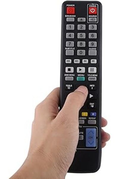 The Bros AK59-00104R Keyboard Remote for Samsung BD-C5500 BD-D6500 BD-C6900 & More