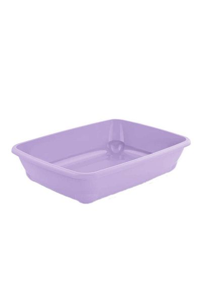 MPB Birba Mini cat litter box, 30x31x9h cm, Lilac