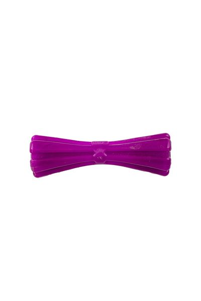 Agility Jucarie din cauciuc pentru caini, forma de Gantera, 15 cm, mov