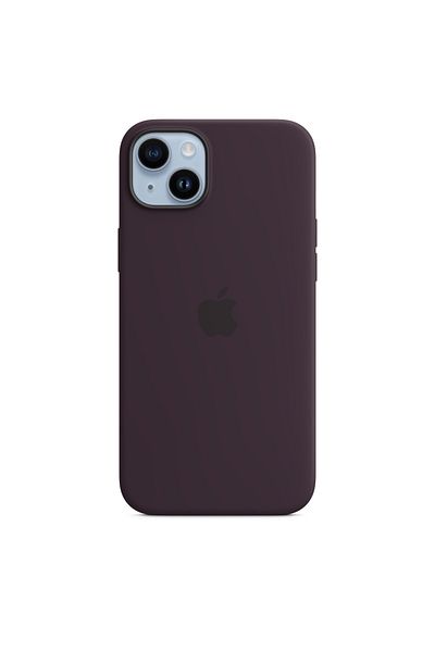 Apple iPhone 14 Plus Silicone Case with MagSafe - Elderberry