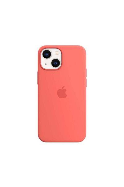 Apple iPhone 13 mini Silicone Case with MagSafe - Pink Pomelo
