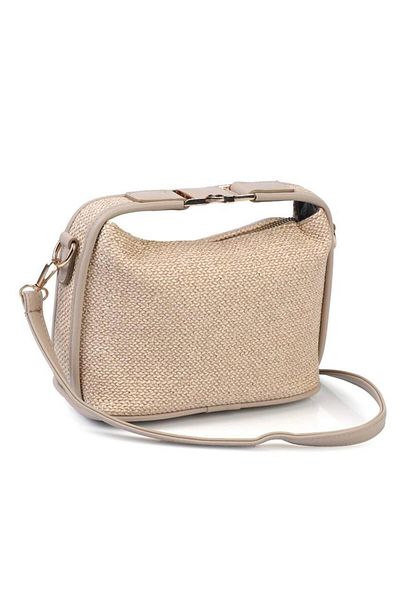 chocolatebag Women's Wicker Lock Detailed Hanger Bag Bella