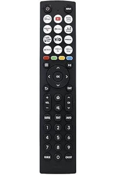 The Bros جهاز تحكم عن بعد بديل متوافق مع تلفزيون Hisense Vidaa الذكي