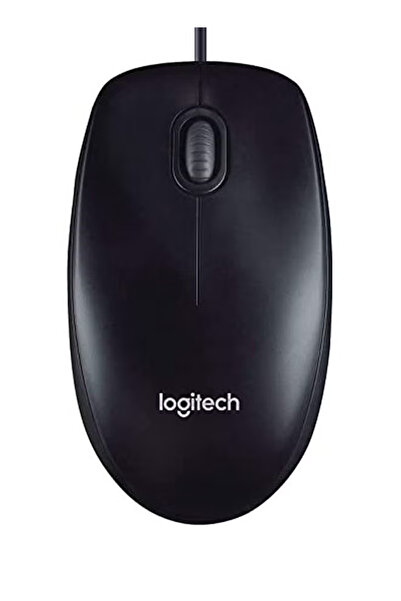 logitech M90 Full-size Corded Mouse Black
