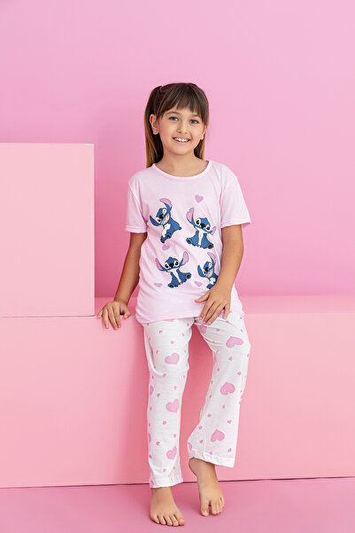 rindahomewear Mintás lány pizsama szett