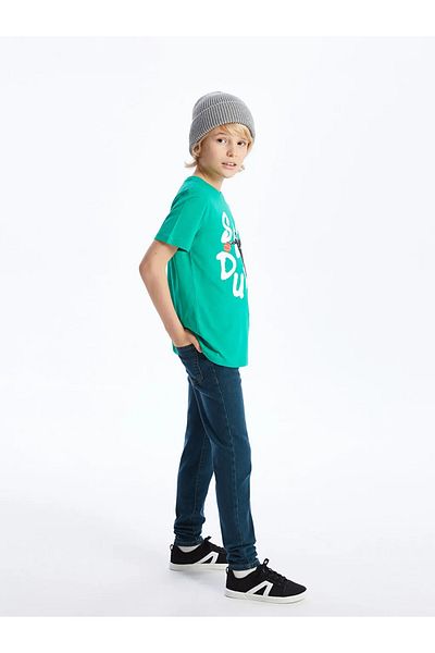 LC Waikiki Lcw kids indigo waist adjustable elasticated boy jean pants